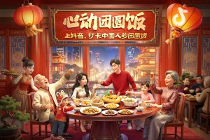 上抖音抢团圆饭，马年春节让团圆味更浓！